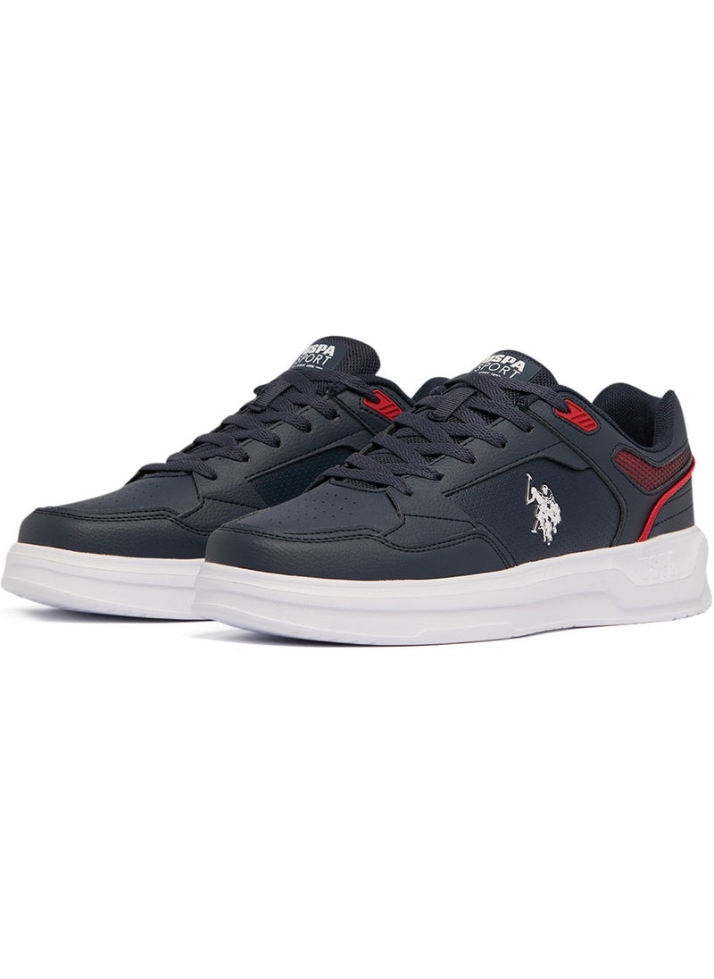 U.S. Polo Assn. - Men's Navy Low-Top Sneakers - Lightweight Lace-Up Design, Comfortable for Everyday Outfits - Image 1