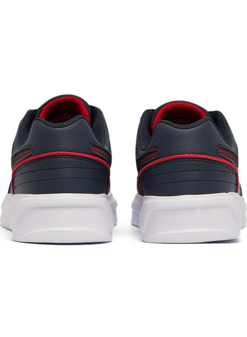 U.S. Polo Assn. Men's Navy Low-Top Sneakers - Lightweight Lace-Up Design, Comfortable for Everyday Outfits