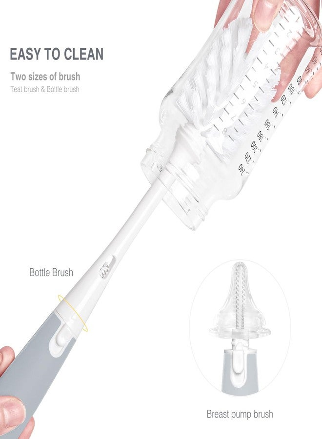 Termichy Travel Baby Bottle Drying Rack, Compact Size with Large Capacity for Working Mom, Visit Families, Friends or Camping with Baby Gary - Image 3