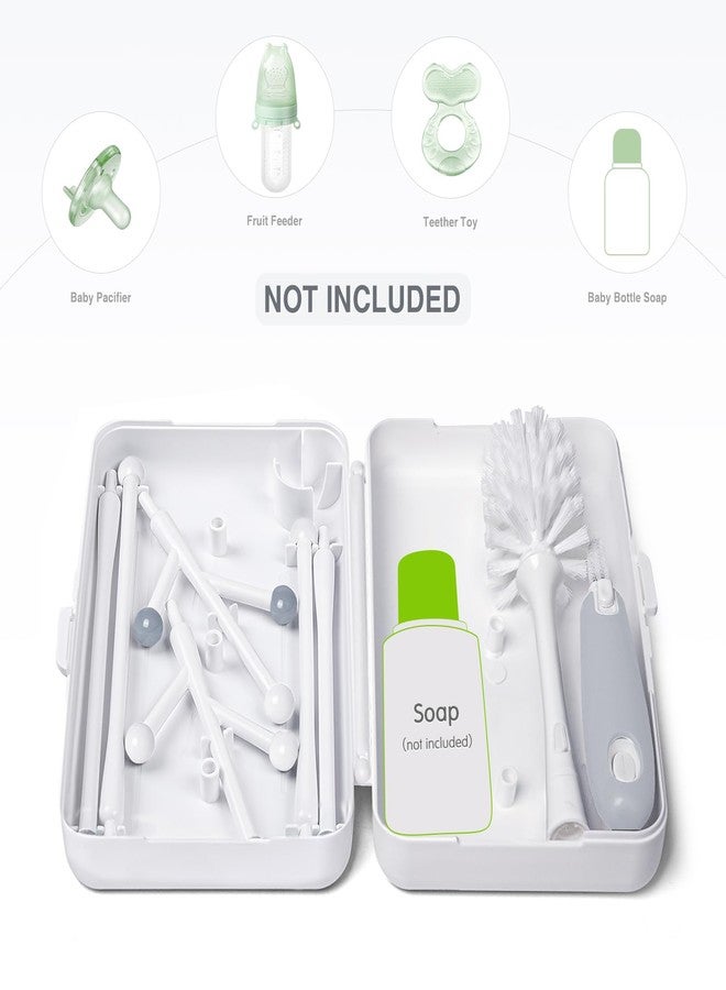 Termichy Travel Baby Bottle Drying Rack, Compact Size with Large Capacity for Working Mom, Visit Families, Friends or Camping with Baby Gary - Image 4