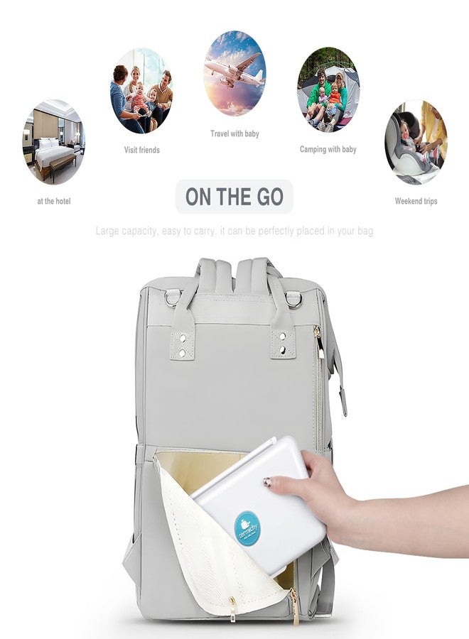 Termichy Travel Baby Bottle Drying Rack, Compact Size with Large Capacity for Working Mom, Visit Families, Friends or Camping with Baby Gary - Image 5