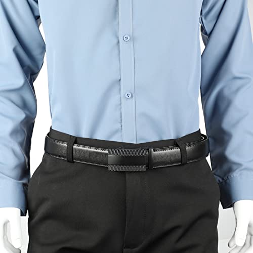 Lavemi Men's Real Leather Ratchet Dress Casual Belt, Cut to Exact Fit,Elegant Gift Box(25-1056) - Image 4