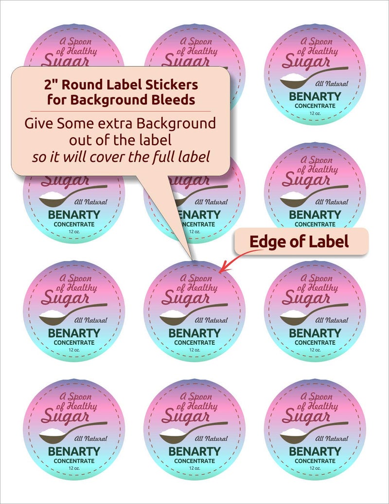 NextDayLabels - 2 Inch Round Circle Stickers - Matte White Blank Laser/Inkjet Printer Labels (300 Labels, 25 Sheets, 12 Per Sheet) - Image 3