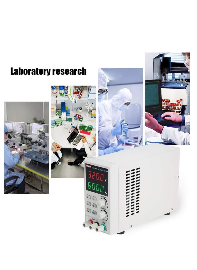 UNI-T - UNI-T UTP1306 DC Power Supply, Variable Adjustable Bench Type, 0-30V 0-6A Output with Precise Voltage and Current Control - Image 1