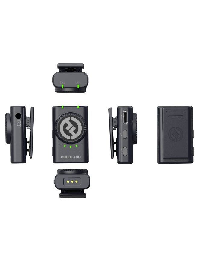 Hollyland - Lark M2 Combo - Wireless Lavalier Microphone - Image 1
