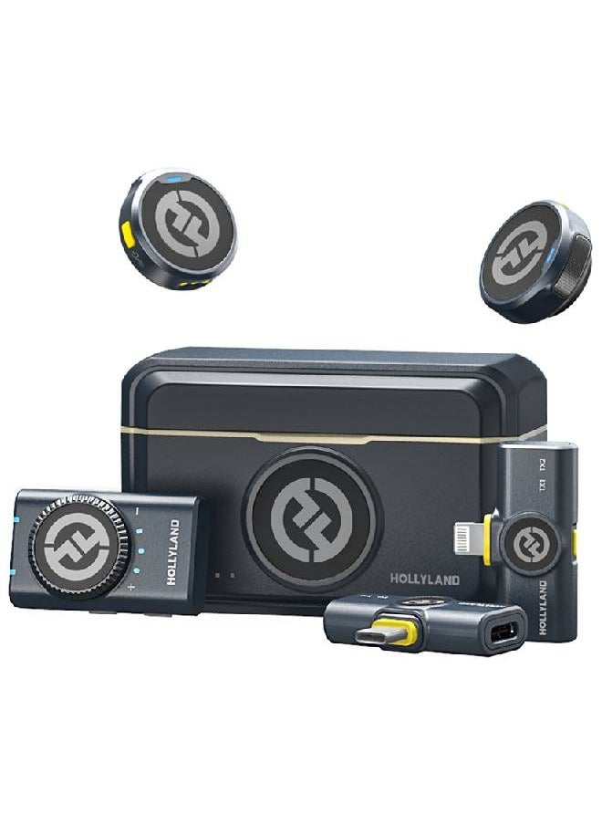 Hollyland - Lark M2 Combo - Wireless Lavalier Microphone - Image 1