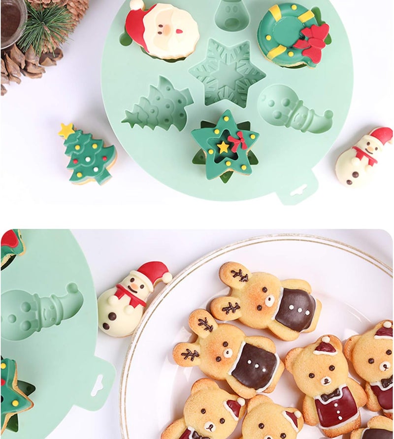 QELEG Silicone Christmas Molds Set - Image 5