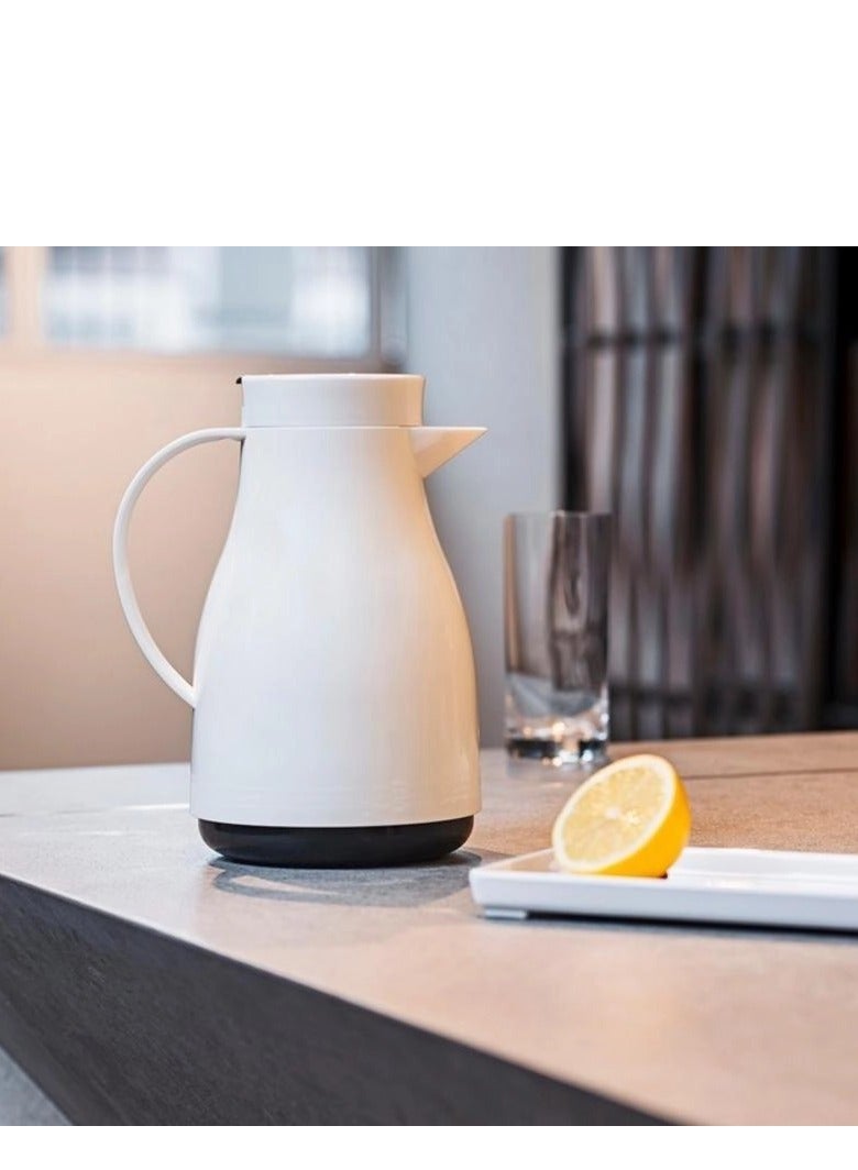 BASURRAH 1-Liter Thermal Flask – Elegant Design with Insulation Keeps Drinks Hot up to 12 Hours and Cold up to 24 Hours, Perfect for Coffee, Tea, and Cold Beverages at Home, Office, or Travel - Image 4