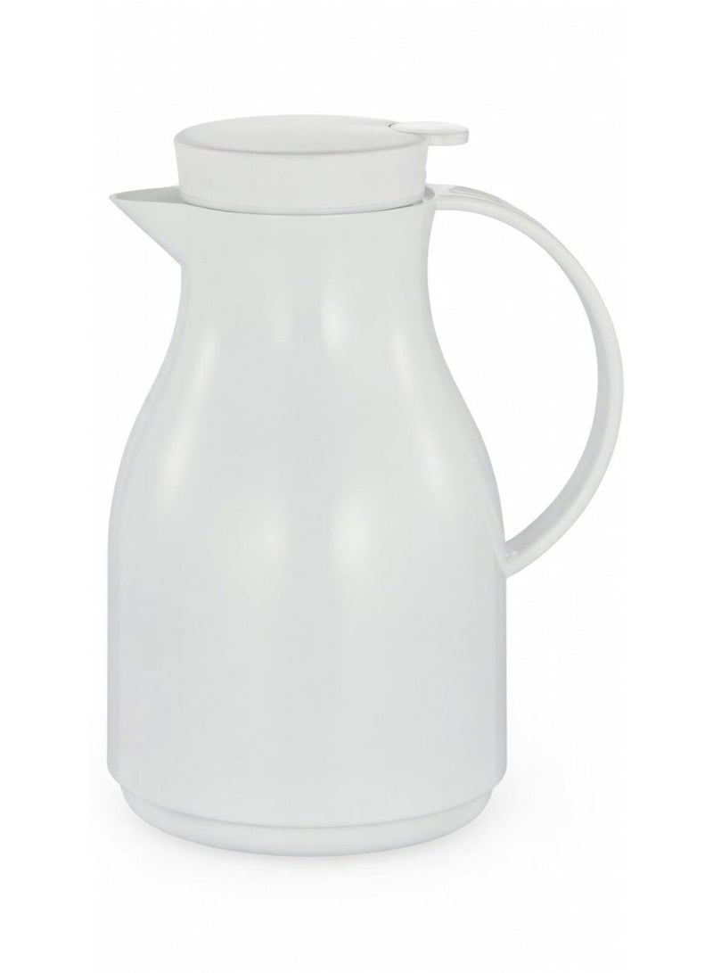 BASURRAH 1-Liter Thermal Flask – Elegant Design with Insulation Keeps Drinks Hot up to 12 Hours and Cold up to 24 Hours, Perfect for Coffee, Tea, and Cold Beverages at Home, Office, or Travel - Image 1