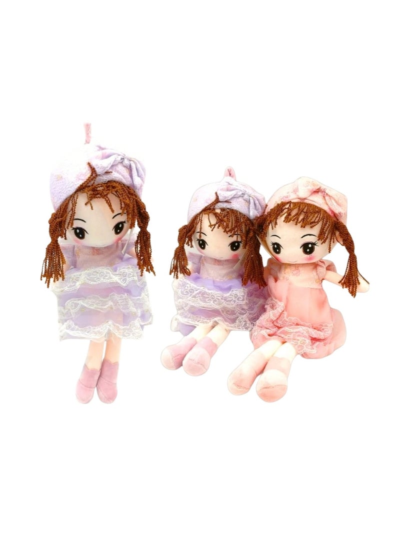 Fashion Baby Doll For Girls 3pcs
