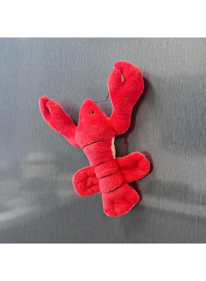 الأزرق جي دبليو تم لصق فريدات الحيوانات البحرية الدمى ثلاثية الأبعاد ، ألعاب السلاحف القطيفة ، لطيف ، عالم تحت الماء ، سمك المهرج ، جراد البحر - Image 1