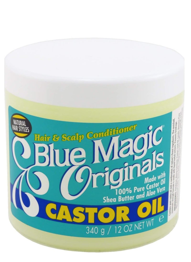 BLUE MAGIC Organics Castor Oil Hair And Scalp Conditioner 