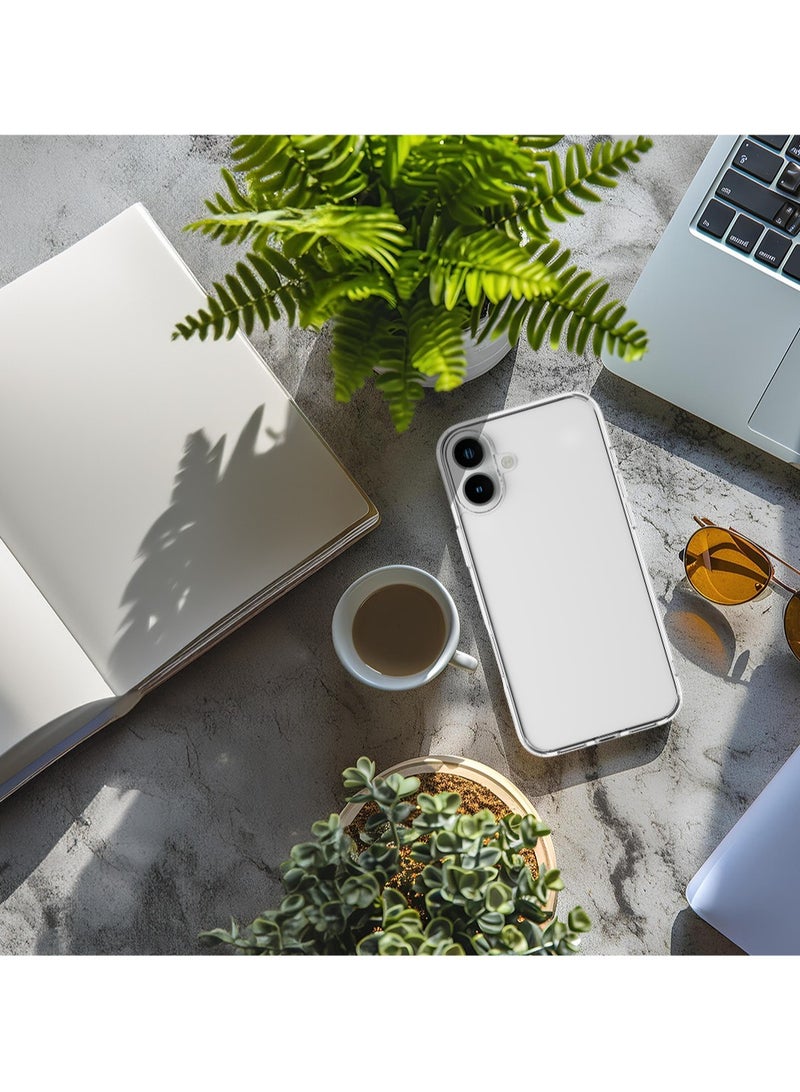 LEVELO iPhone 16 Plus Case Clara Clear Back cover/Clearview Technology / Scratch Resistance / Impact-Resistance - Clear - Image 5