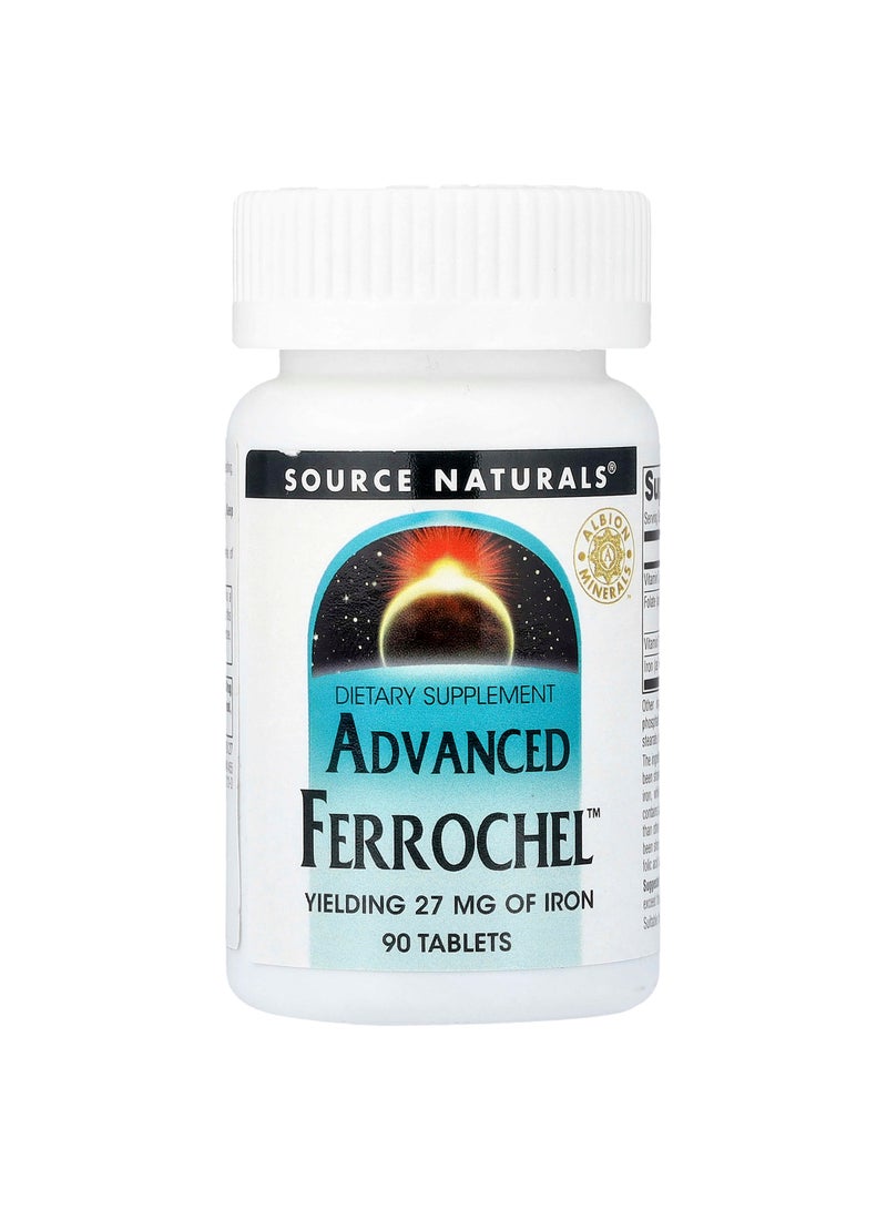 Source Naturals Advanced Ferrochel™, 90 Tablets