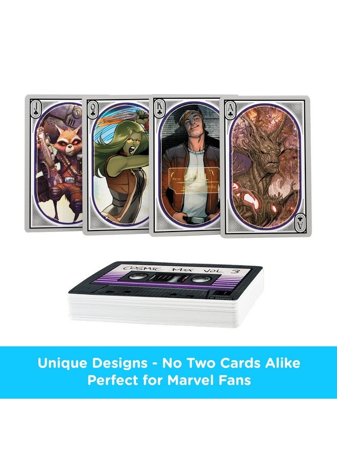 Aquarius AQUARIUS Guardians of The Galaxy Cassette Playing Cards - Comic Themed Deck of Cards for Your Favorite Card Games - Officially Licensed Guardians of The Galaxy Merchandise & Collectibles 2.5 x 3.7 - Image 3