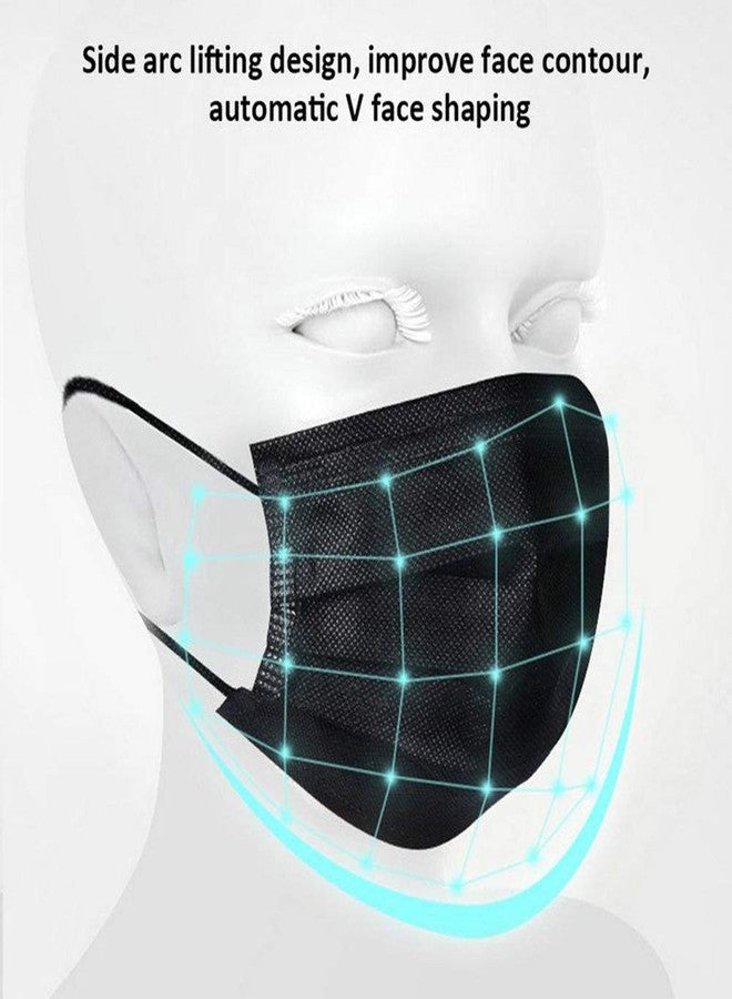 7Shield Surgical Mask 3 Layers Disposable PP Spun Bond Non-Woven Fabric CE,ISO and WHO-GMP Certified Particle Filtration Efficiency(PEE) with Adjustable Nose Pin Inside Surgical Mask 200pcs - Image 3