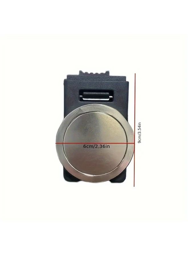 Industrial Magnetic Waist Clip Silvery Adjustable Non Slip Grip For Tools - Image 2