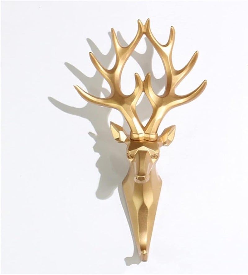 حامل معطف برأس حيوان، خطاف معلق على الحائط للمناشف والمعاطف، اللون ب - Image 4