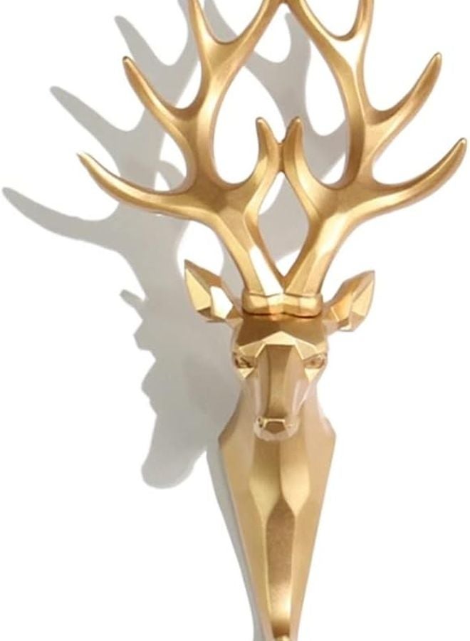 حامل معطف برأس حيوان، خطاف معلق على الحائط للمناشف والمعاطف، اللون ب - Image 1