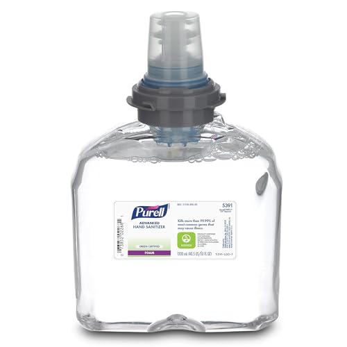 Purell Advanced Green Certified Instant Hand Sanitizer Foam, 1200 mL Hand Sanitizer Foam Refill for Purell TFX Touch-Free Dispenser (Pack of 2) - 5391-02 - Image 4
