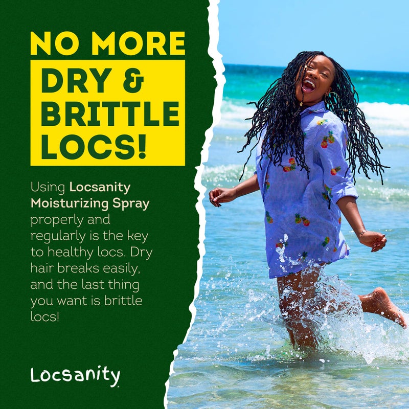Locsanity Daily Moisturizing Rose Water and Peppermint Hair Scalp Refresher for Locs and Dreadlocks - Natural Loc Care and Maintenance (8oz) - Image 5