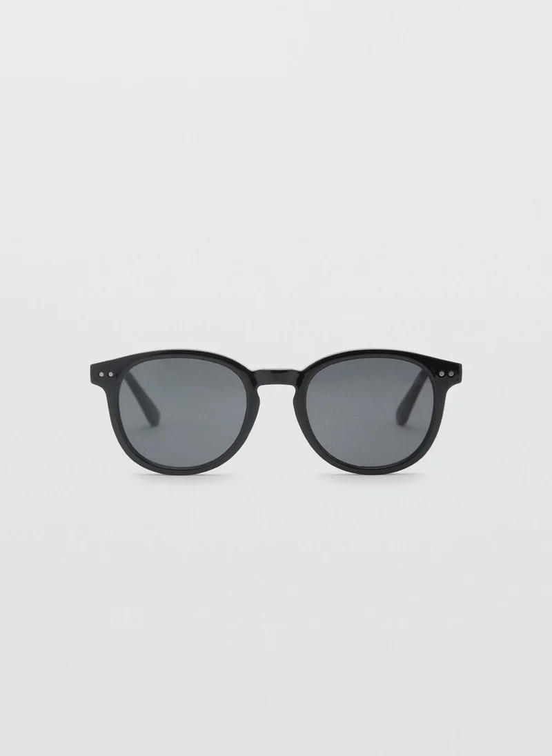 مانجو مان Round-Framed Sunglasses