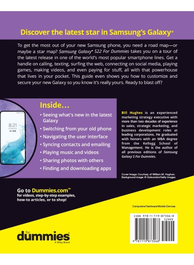 Samsung Galaxy S22 For Dummies  - Image 2