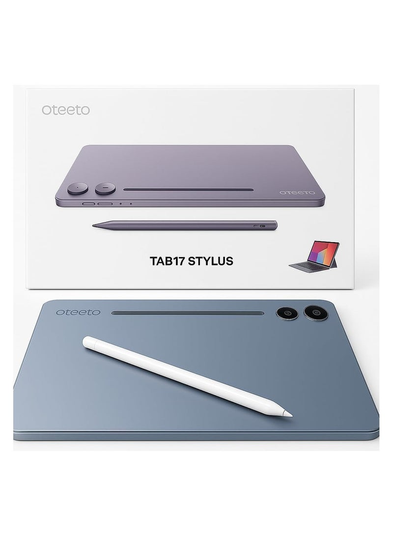 Oteeto TAB 17 Android Tablet, 11-inch Display, 8GB RAM, 512GB Storage, 8000mAh Battery, 5G Wi-Fi, with Keyboard Case And Stylus - Black - Image 4