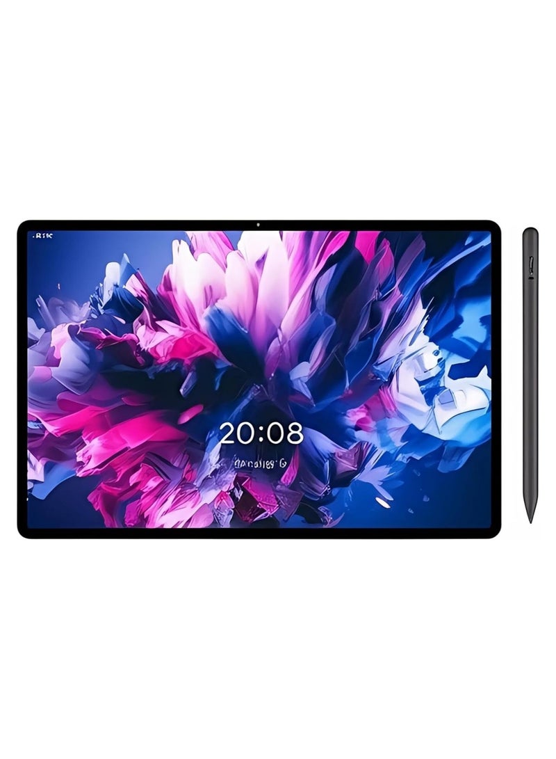 Oteeto TAB 17 Android Tablet, 11-inch Display, 8GB RAM, 512GB Storage, 8000mAh Battery, 5G Wi-Fi, with Keyboard Case And Stylus - Black - Image 1