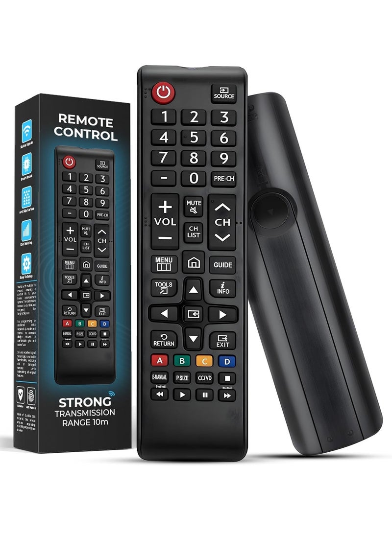 TIGER Universal Remote Control – Replacement Smart TV Remote for All TVs – No Setup Required, Long-Range IR, Fast Response, Ergonomic Design, Easy Navigation, Durable & Energy Efficient - Image 1