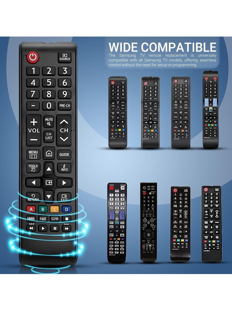 TIGER Universal Remote Control – Replacement Smart TV Remote for All TVs – No Setup Required, Long-Range IR, Fast Response, Ergonomic Design, Easy Navigation, Durable & Energy Efficient - Image 2