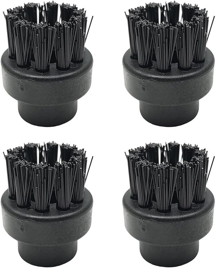 Black Brush Nozzles For Dupray Steam Cleaner Deep Cleaning Kitchen Bathroom Corners Joints - Image 1