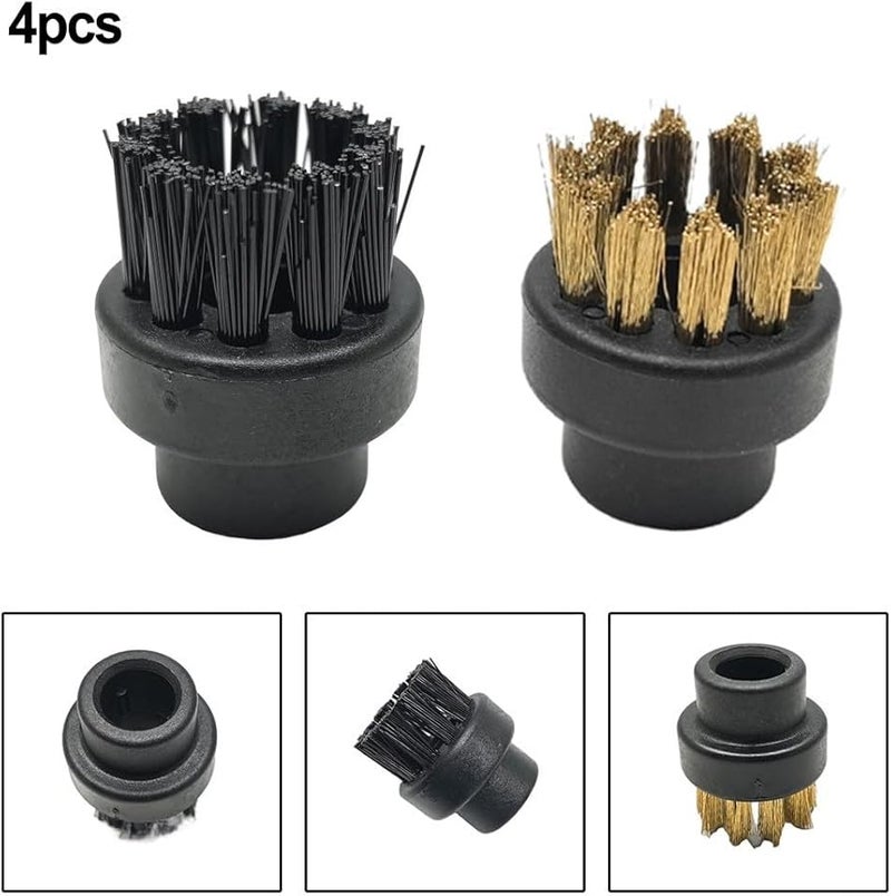Black Brush Nozzles For Dupray Steam Cleaner Deep Cleaning Kitchen Bathroom Corners Joints - Image 3