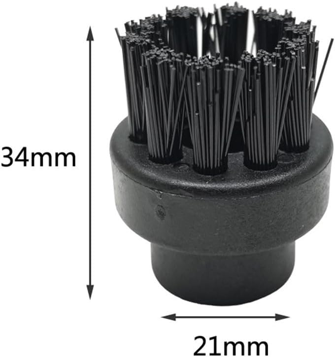 Black Brush Nozzles For Dupray Steam Cleaner Deep Cleaning Kitchen Bathroom Corners Joints - Image 2