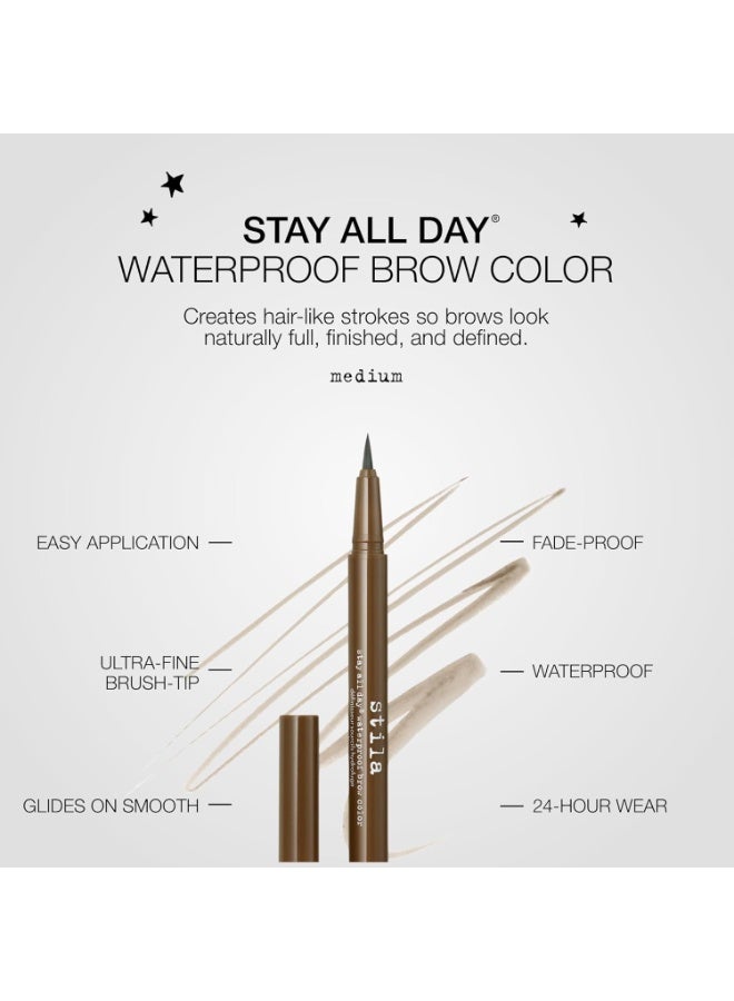 Stila Stay All Day® Waterproof Brow Color 0.7ml - Medium