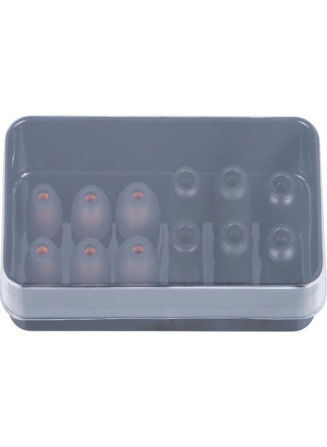 Klein Tools 69474 Ear Tips for Klein Tools AESEB2 Elite Bluetooth Jobsite Earbuds, 3 Pairs Each of Replacement Memory Foam and Silicone Tips, Sizes S/M/L - Image 2