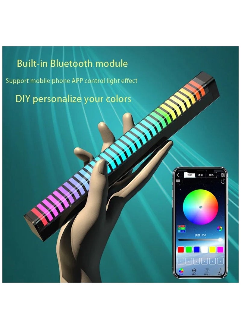 سام أشرطة الإضاءة الذكية بتقنية LED، تتحكم التطبيقات في أضواء الديكور، أضواء RGB للألعاب، مزامنة مع الموسيقى والفيديو والألعاب، تحكم صوتي عن بُعد عبر التطبيق، أضواء RGBIC للألعاب مع وضعيات مشاهد - Image 1