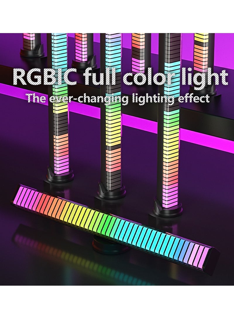 سام أشرطة الإضاءة الذكية بتقنية LED، تتحكم التطبيقات في أضواء الديكور، أضواء RGB للألعاب، مزامنة مع الموسيقى والفيديو والألعاب، تحكم صوتي عن بُعد عبر التطبيق، أضواء RGBIC للألعاب مع وضعيات مشاهد - Image 3