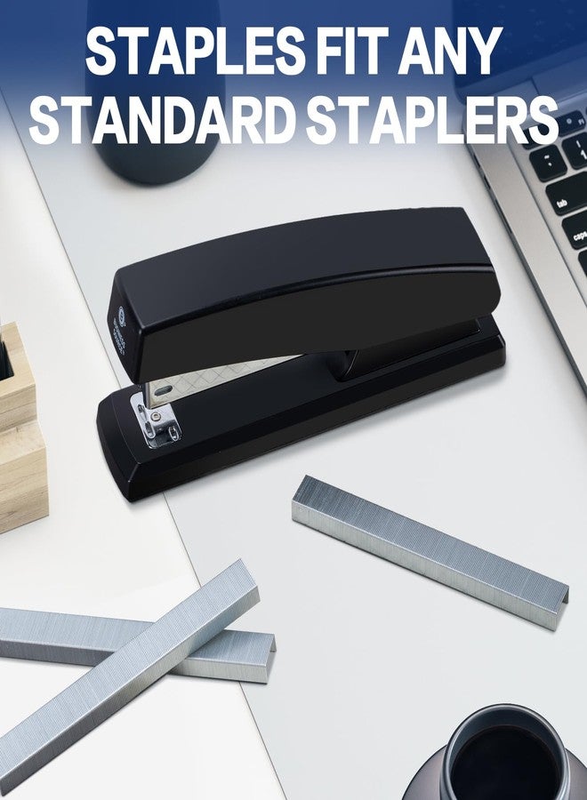 Deli Staples, 50000 Staples, Standard Staples for Desktop Staplers, 1/4'' Length, 210/Strip, 10 Boxes of 5000 Each - Image 5