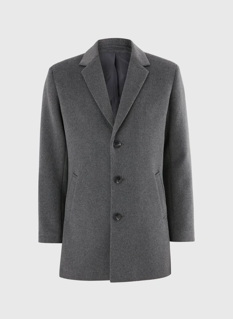 Matalan Taylor & Wright Grey Overcoat