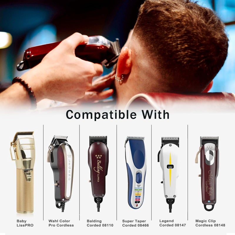 CR8GR8 Professional for Wahl Clipper Guards Set, 10 Pcs Coded Cutting Guides #3170-400- 1/16â€ to 1â€ Compatible with All Wahl Clippers - Image 2