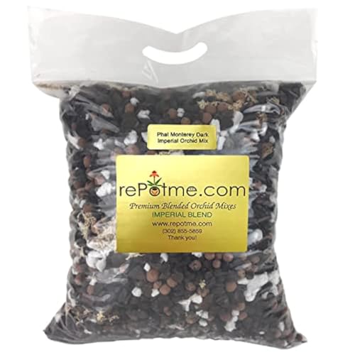 rePotme Orchid Potting Mix - Phalaenopsis Monterey Dark Imperial Orchid Potting Mix - (MINI Bag) - Hand Blended in The USA - Image 1