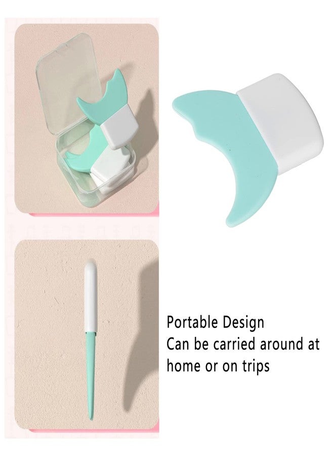 Yinhing Mascara Applicator Lash Guard, Silicone Eyelash Eyeline Guard Portable Mascara Applicator Applicator Guard Eyelash for Beginners - Image 3