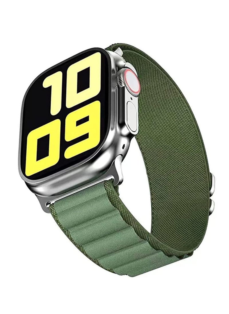 MOCOM Ultra Band Alpine Loop For Apple Watch Ultra 49mm 45mm 44mm 42mm - Green  - Image 1