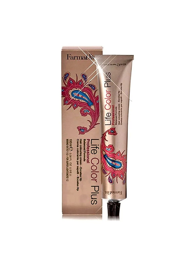 FarmaVita - Life Hair Color CreamExcelsa Hp 100ml338oz 40 Brown - Image 1
