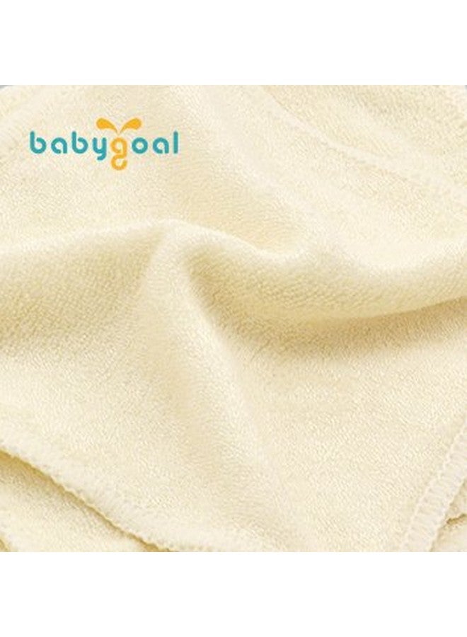 بيبي جول عبوة من 12 منديلًا من قماش الرايون من الخيزران للأطفال - مناشف لعاب صغيرة قابلة لإعادة الاستخدام والغسيل للمواليد الجدد - مناديل وجه فائقة النعومة - Image 5