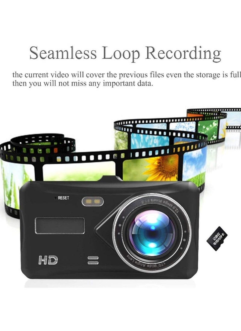 Generic 4 Inch HD 1080P Lens Car DVR Touch Screen Dash Cam Camera Video Recorder  - Image 5