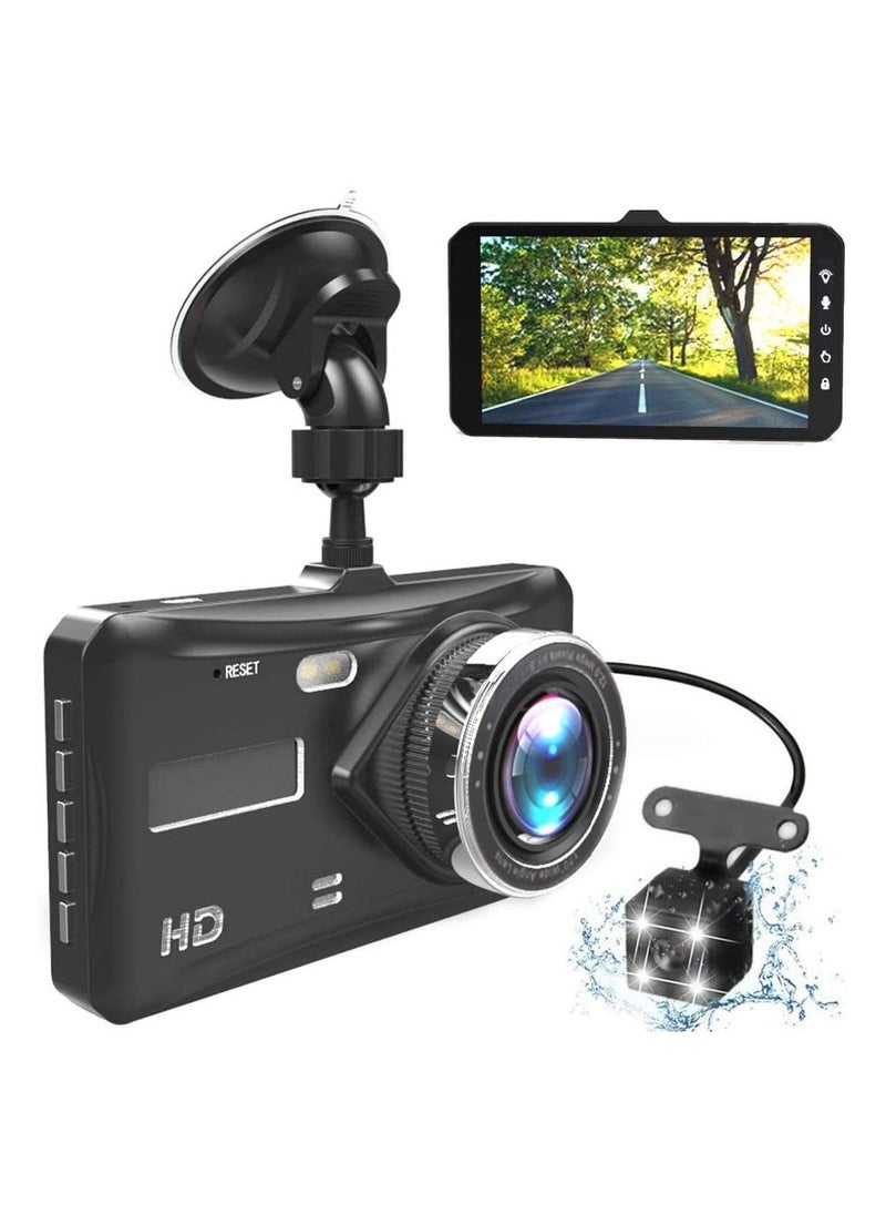 Generic 4 Inch HD 1080P Lens Car DVR Touch Screen Dash Cam Camera Video Recorder  - Image 1