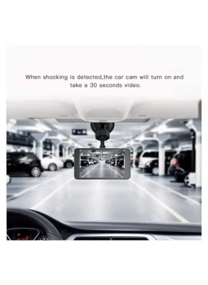 Generic 4 Inch HD 1080P Lens Car DVR Touch Screen Dash Cam Camera Video Recorder  - Image 4