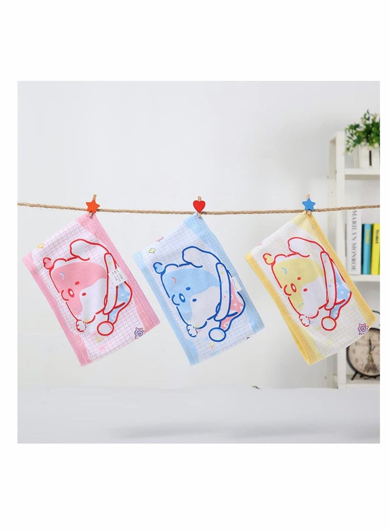 KASTWAVE 4 Pcs Cartoon Baby Belly Band Infant Umbilical Hernia Belt Baby Belly Belt Newborn Infant Belly Wrap Newborn Belly Binder (Yellow Green Blue Pink)  - Image 3